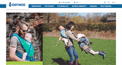 Desktop Screenshot of didymos.com