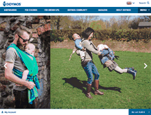 Tablet Screenshot of didymos.com