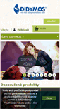 Mobile Screenshot of didymos.cz